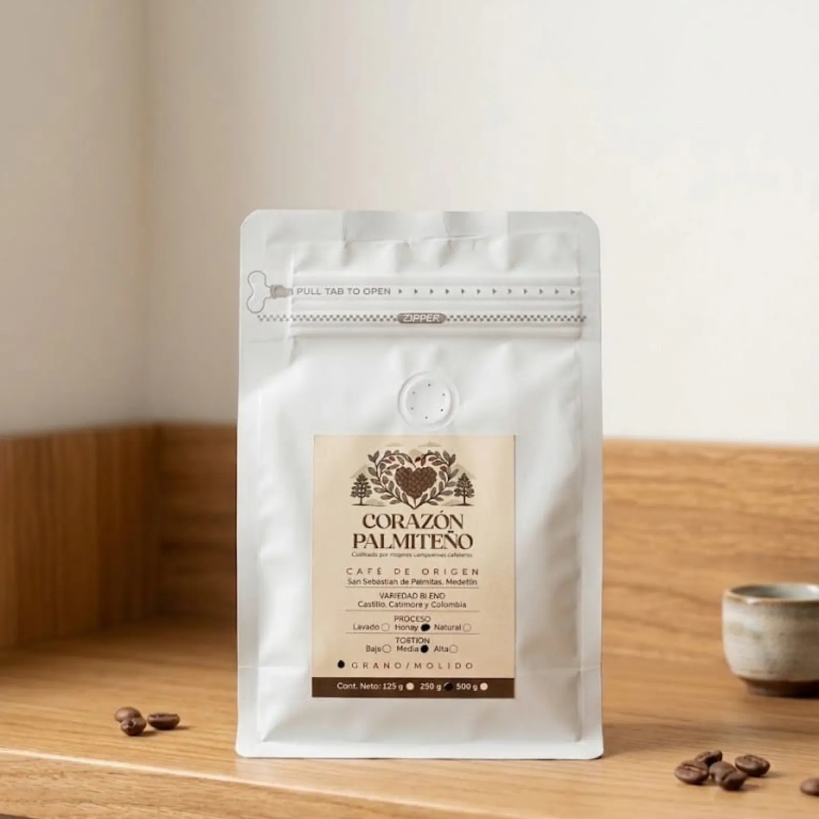 Corazón palmiteño  - Café de Especialidad de Antioquia