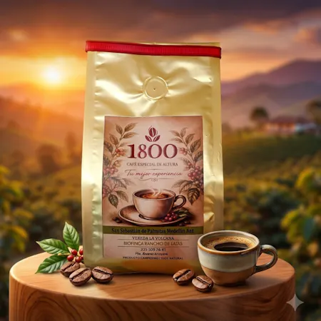 Café 1800 Proceso Honey