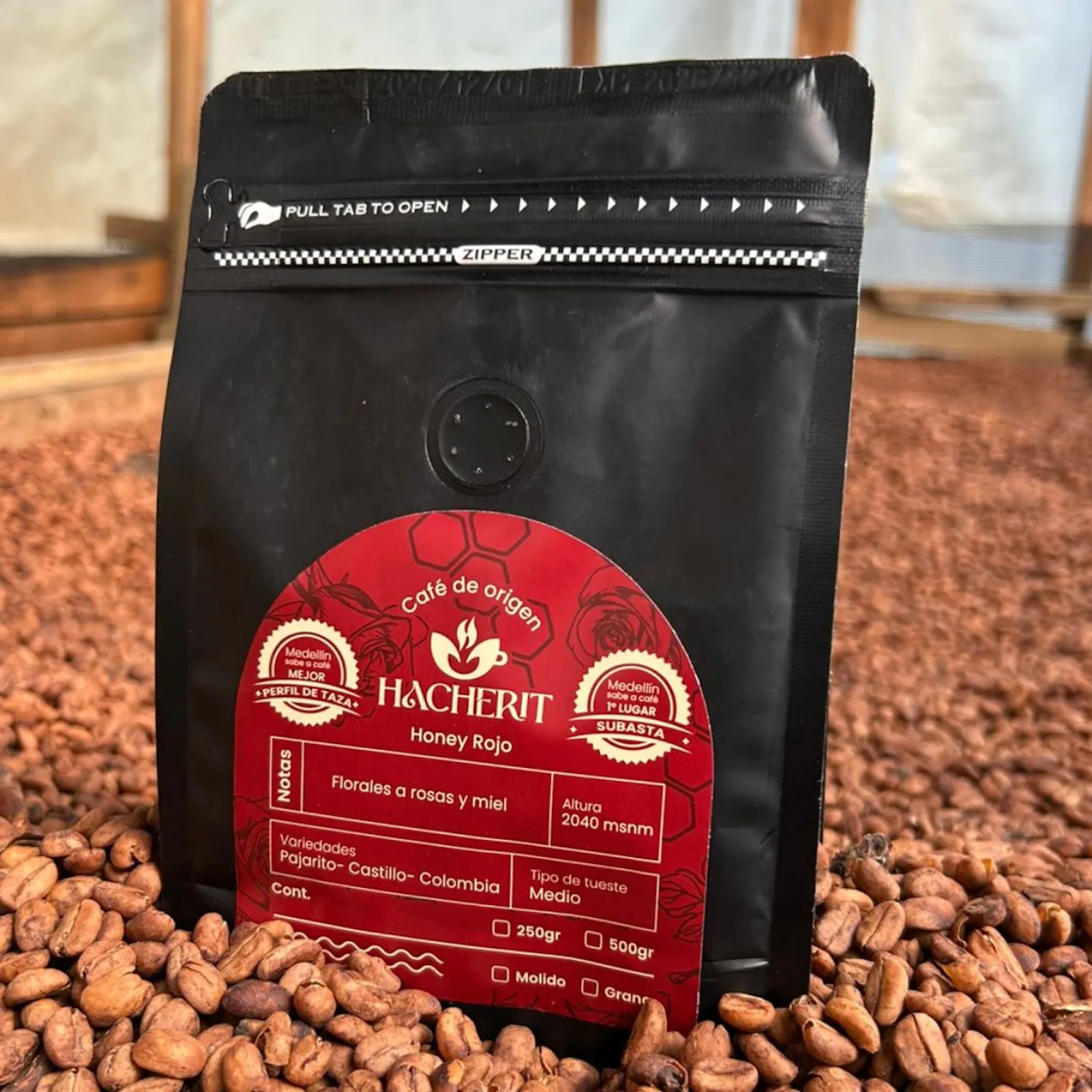 HACHERIT HONEY ROJO - Café de Especialidad de Antioquia