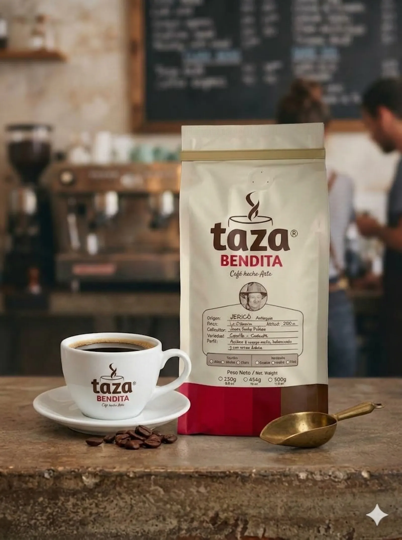 Café de origen Jericó Taza Bendita Coffee  - Café de Especialidad